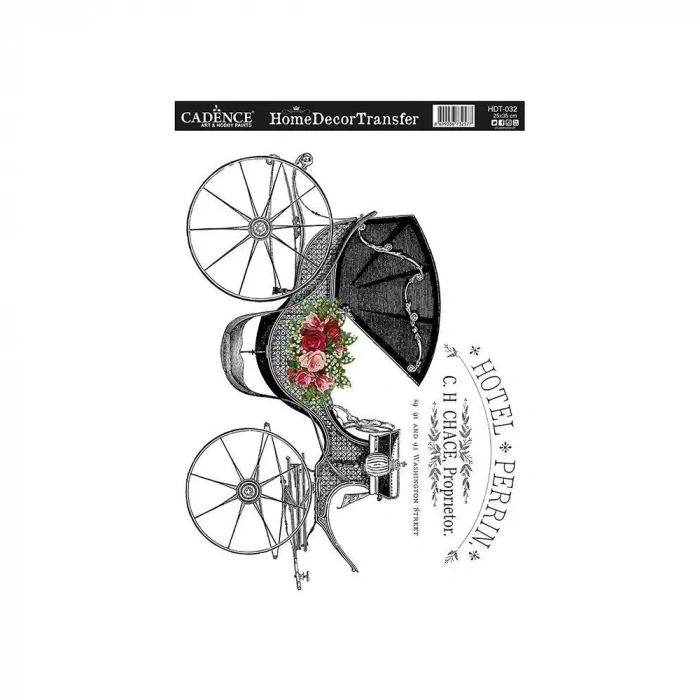 HOME DECOR HAZIR TRANSFER HDT-032 25X35