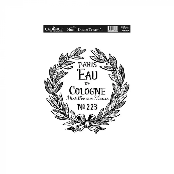 HOME DECOR HAZIR TRANSFER HDT-039 25X35