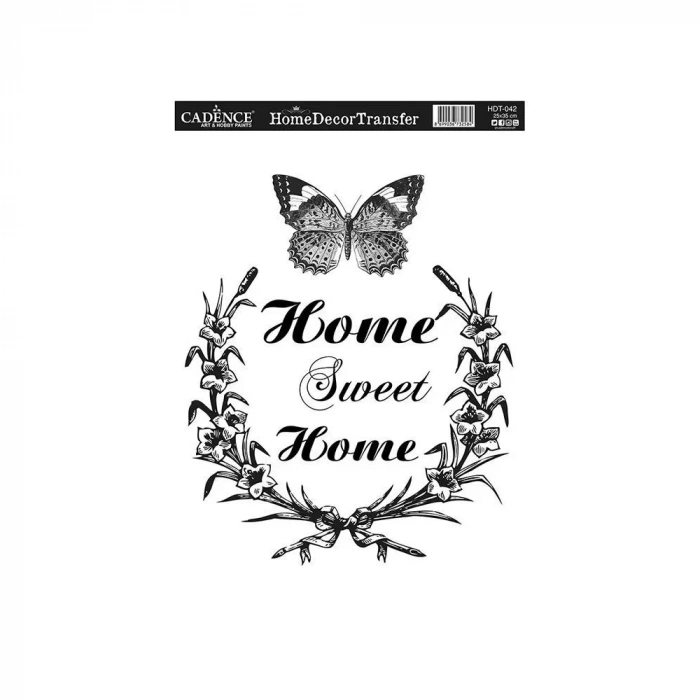 HOME DECOR HAZIR TRANSFER HDT-042 25X35