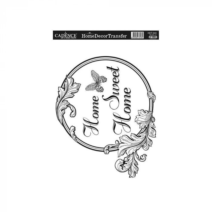 HOME DECOR HAZIR TRANSFER HDT-043 25X35