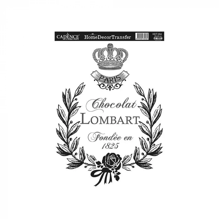 HOME DECOR HAZIR TRANSFER HDT-054 25X35