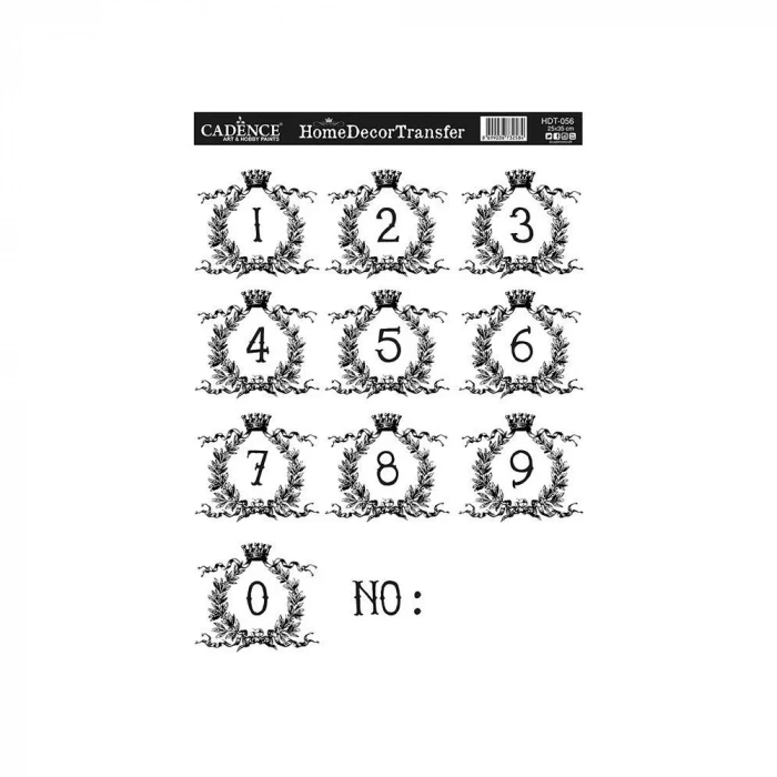 HOME DECOR HAZIR TRANSFER HDT-056 25X35