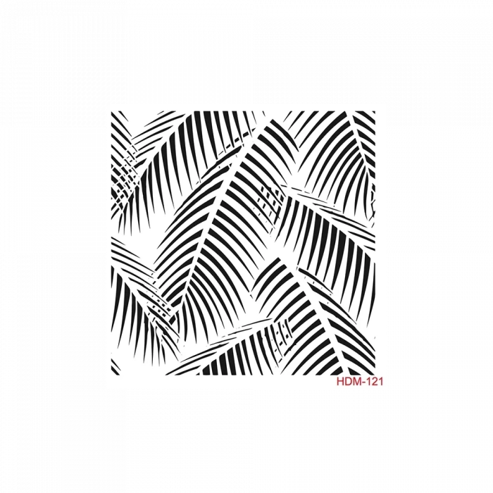 HOME DECOR MİNİ STENCIL HDM-121 25X25