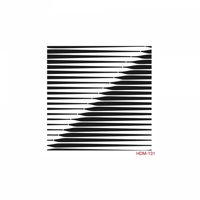 HOME DECOR MİNİ STENCIL HDM-131 25X25