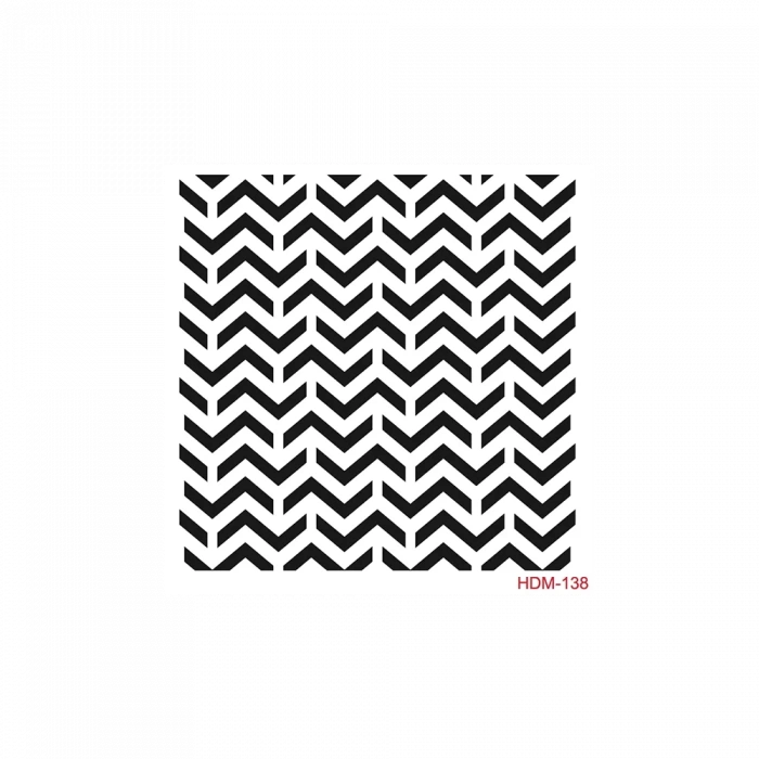 HOME DECOR MİNİ STENCIL HDM-138 25X25