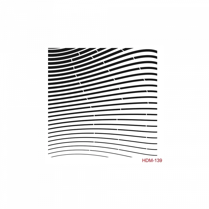 HOME DECOR MİNİ STENCIL HDM-139 25X25