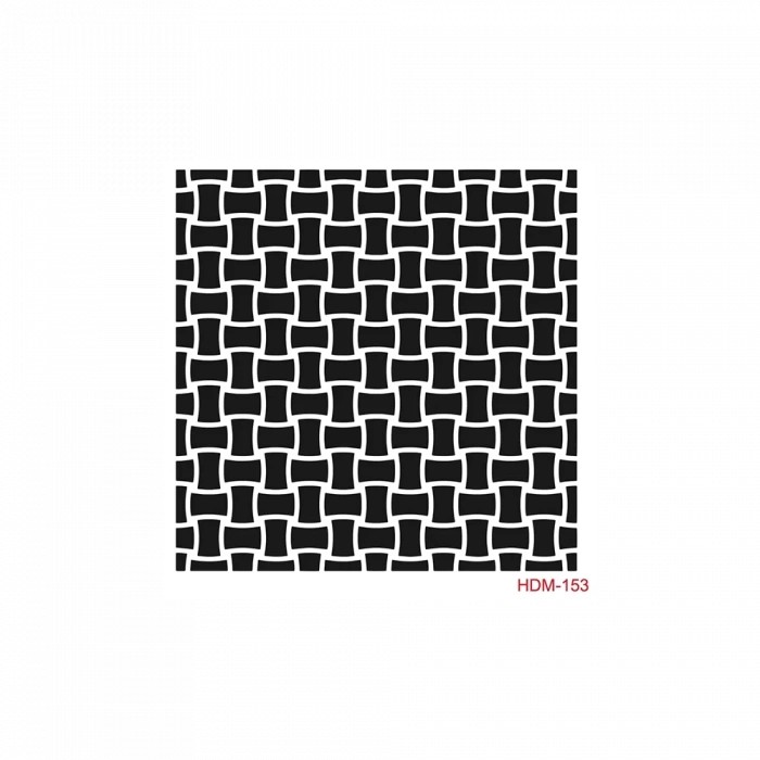 HOME DECOR MİNİ STENCIL HDM-153 25X25