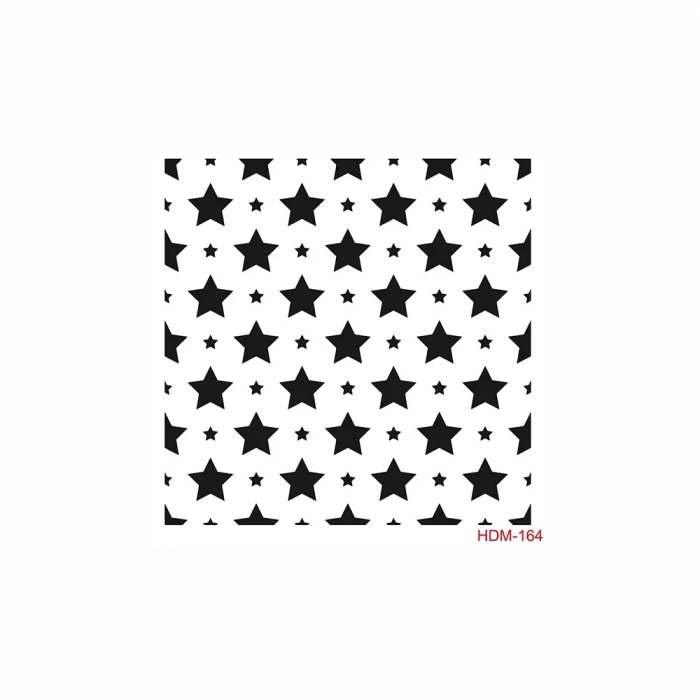 HOME DECOR MİNİ STENCIL HDM-164 25X25