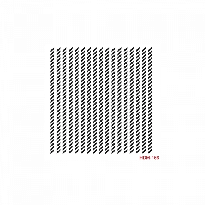 HOME DECOR MİNİ STENCIL HDM-166 25X25