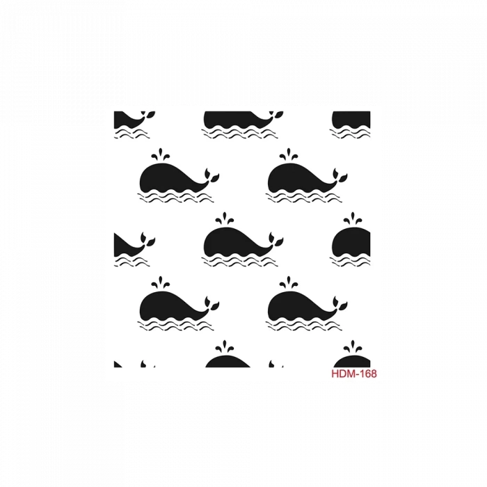 HOME DECOR MİNİ STENCIL HDM-168 25X25