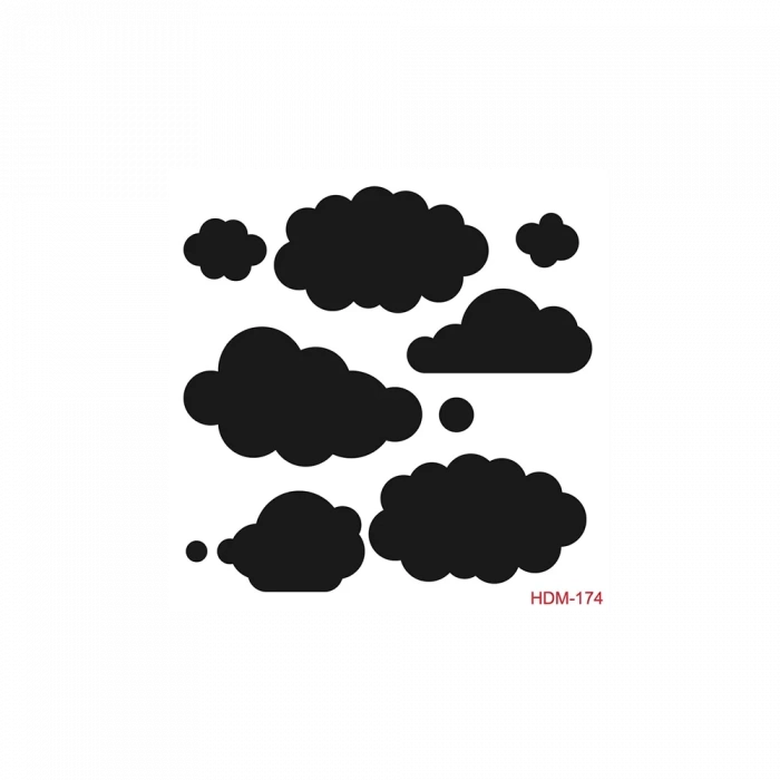 HOME DECOR MİNİ STENCIL HDM-174 25X25