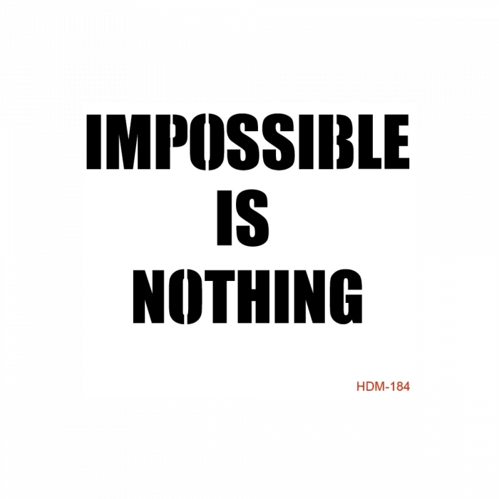 HOME DECOR MİNİ STENCIL HDM-184 25X25