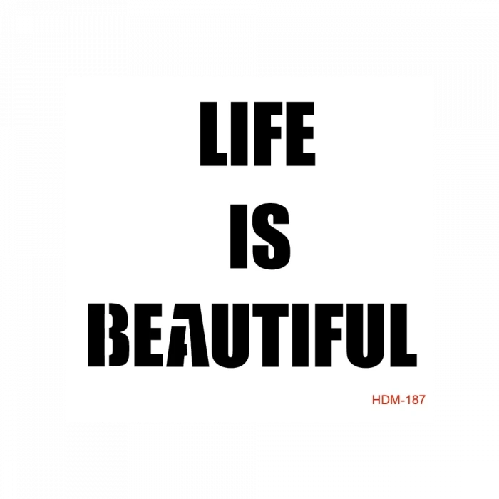 HOME DECOR MİNİ STENCIL HDM-187 25X25