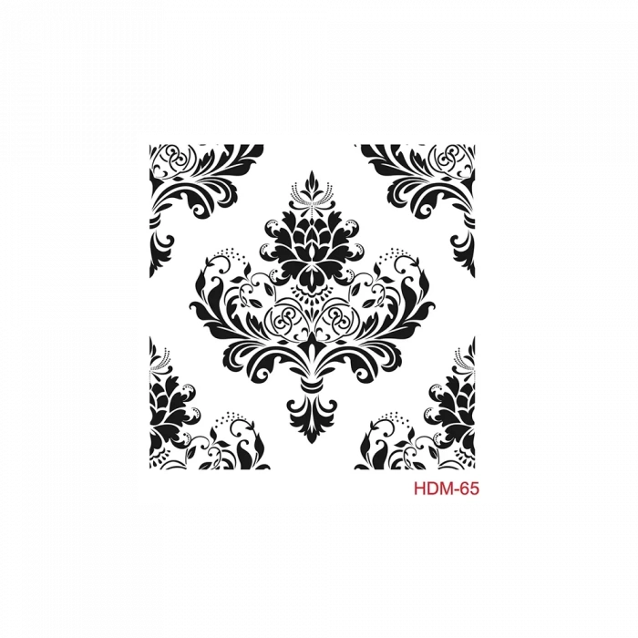 HOME DECOR MİNİ STENCIL HDM-65 25X25