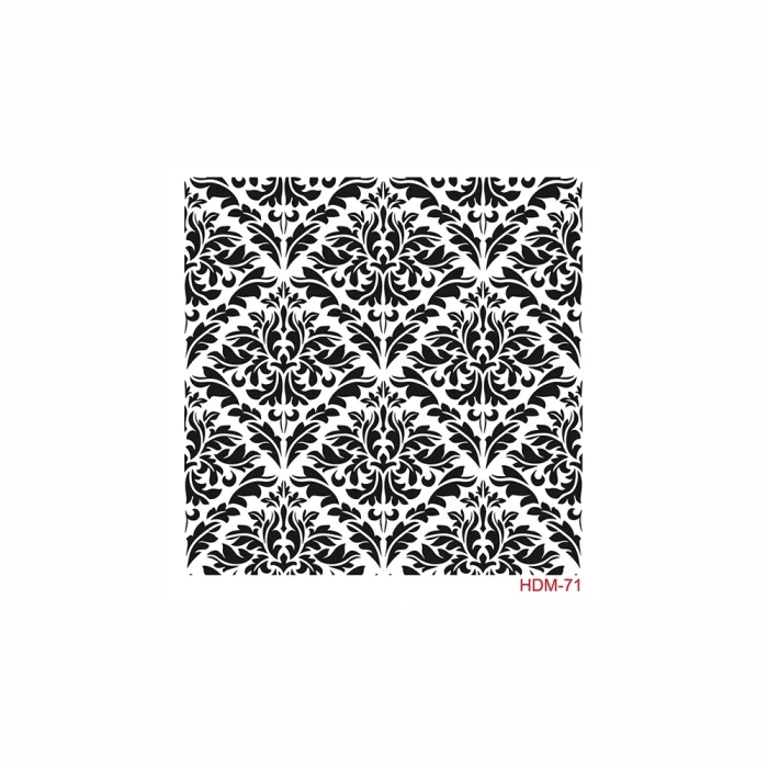 HOME DECOR MİNİ STENCIL HDM-71 25X25