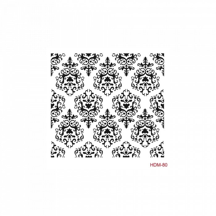 HOME DECOR MİNİ STENCIL HDM-80 25X25
