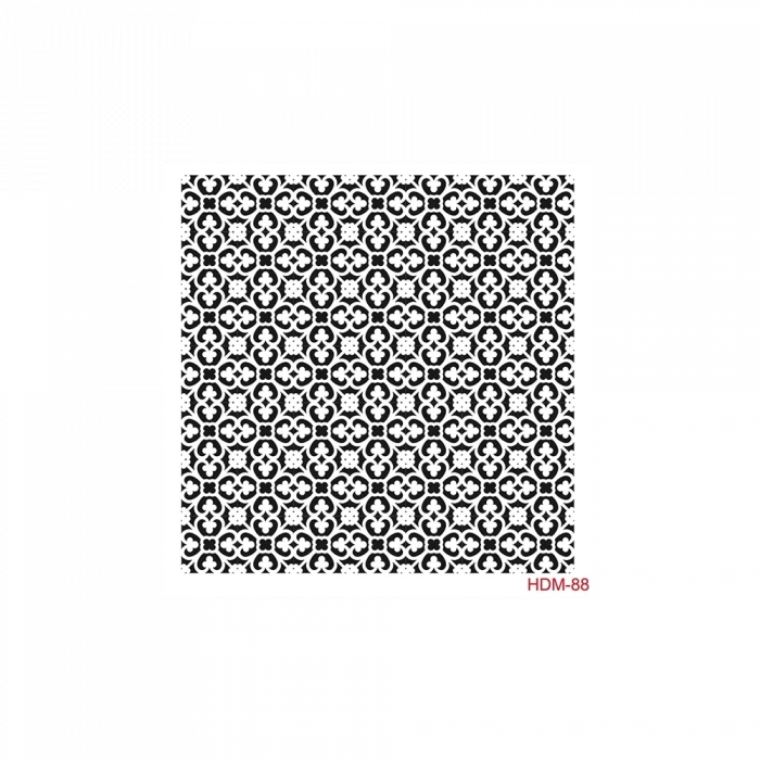 HOME DECOR MİNİ STENCIL HDM-88 25X25