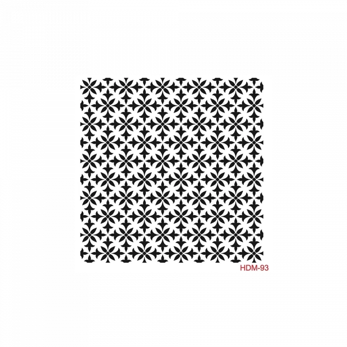 HOME DECOR MİNİ STENCIL HDM-93 25X25