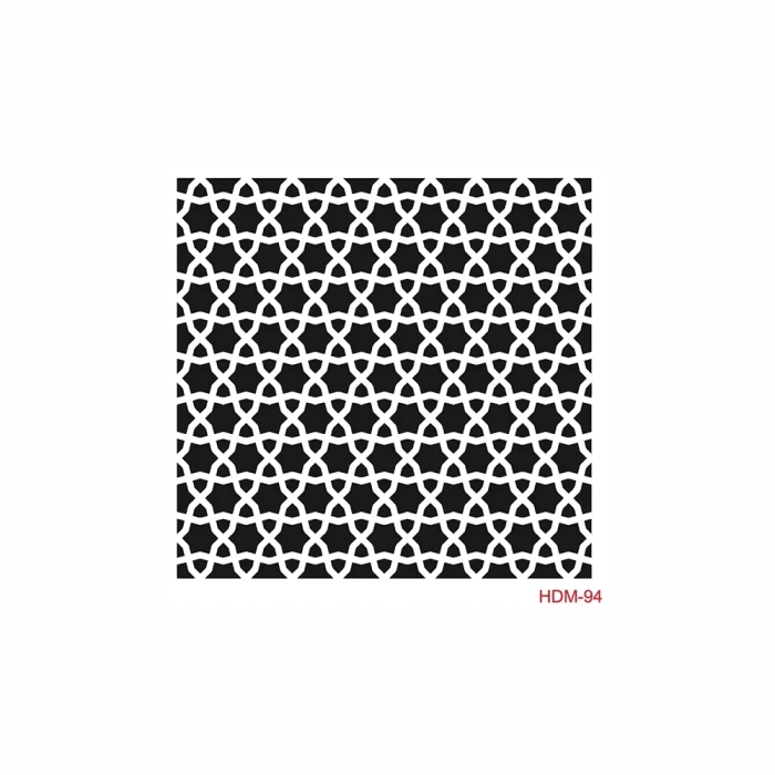 HOME DECOR MİNİ STENCIL HDM-94 25X25