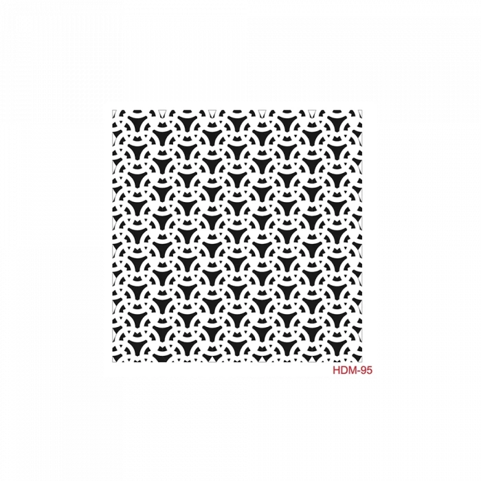HOME DECOR MİNİ STENCIL HDM-95 25X25