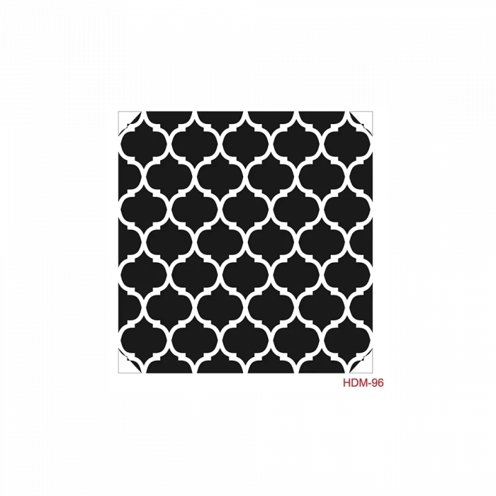 HOME DECOR MİNİ STENCIL HDM-96 25X25