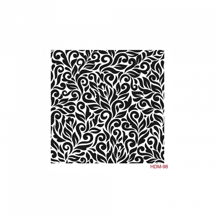 HOME DECOR MİNİ STENCIL HDM-98 25X25