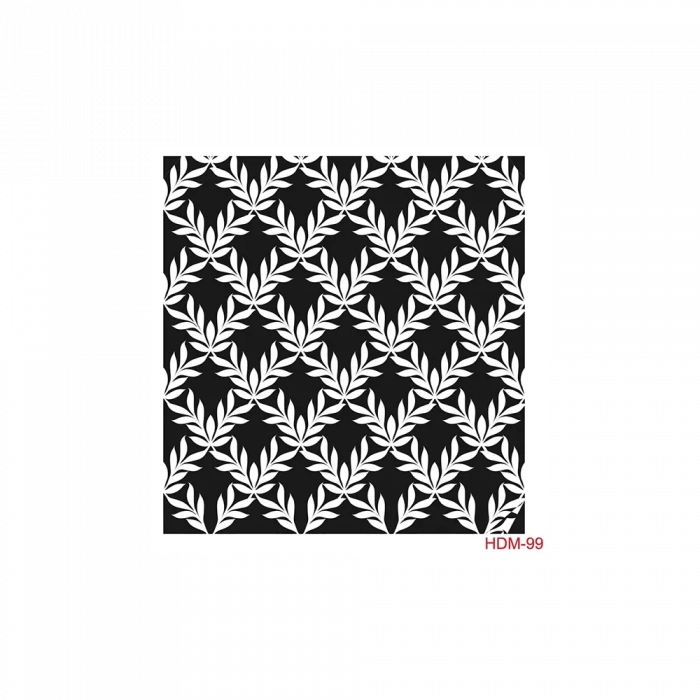 HOME DECOR MİNİ STENCIL HDM-99 25X25