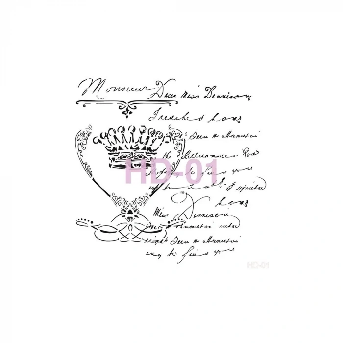 HOME DECOR STENCIL HD-01 45X45