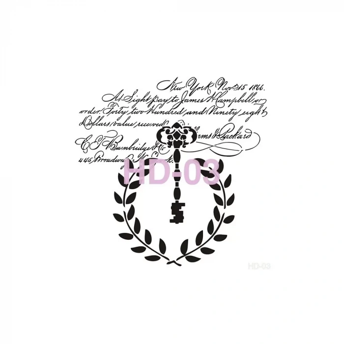 HOME DECOR STENCIL HD-03 45X45