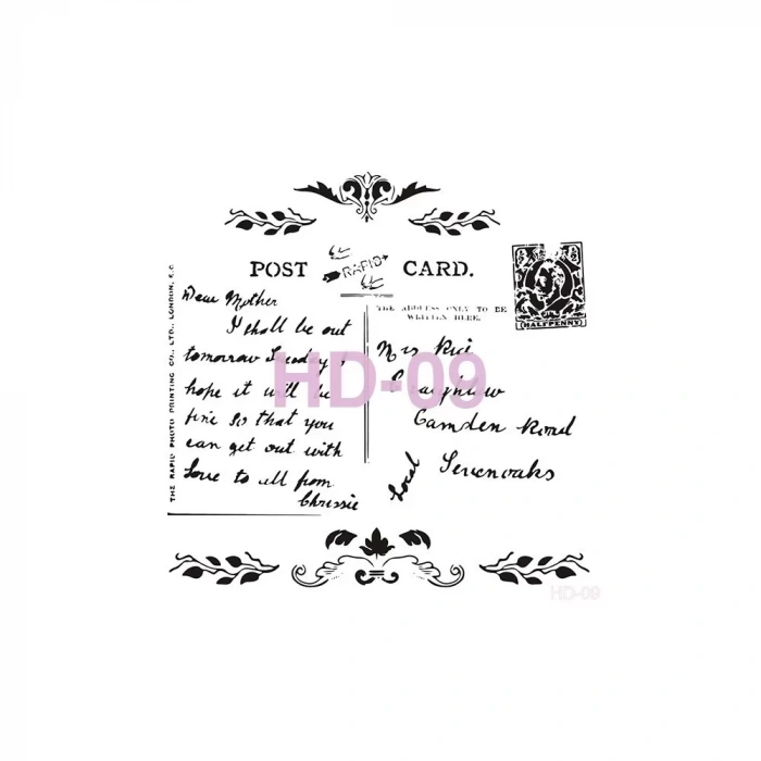 HOME DECOR STENCIL HD-09 45X45
