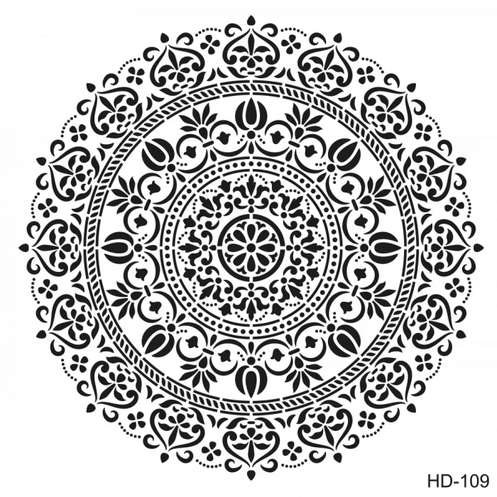 HOME DECOR STENCIL HD-109 45X45