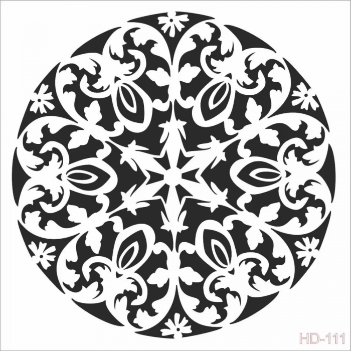 HOME DECOR STENCIL HD-111 45X45