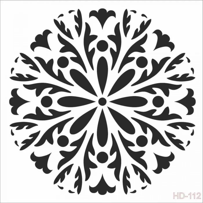 HOME DECOR STENCIL HD-112 45X45
