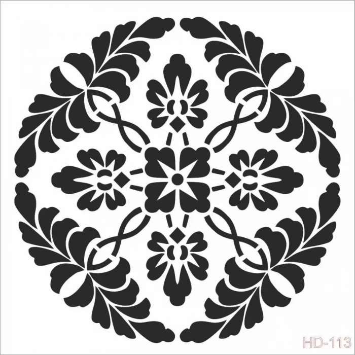 HOME DECOR STENCIL HD-113 45X45
