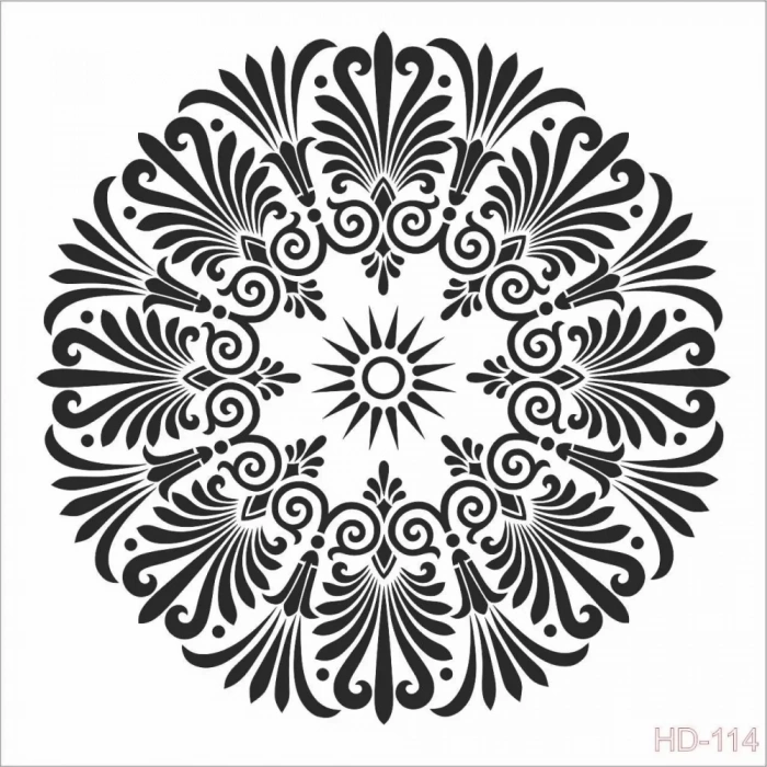 HOME DECOR STENCIL HD-114 45X45