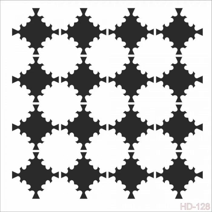 HOME DECOR STENCIL HD-128 45X45