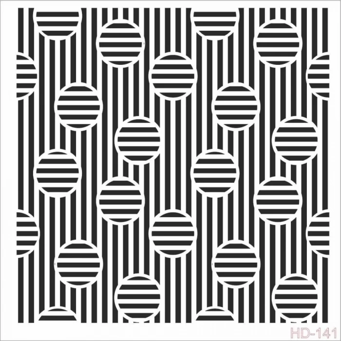 HOME DECOR STENCIL HD-141 45X45
