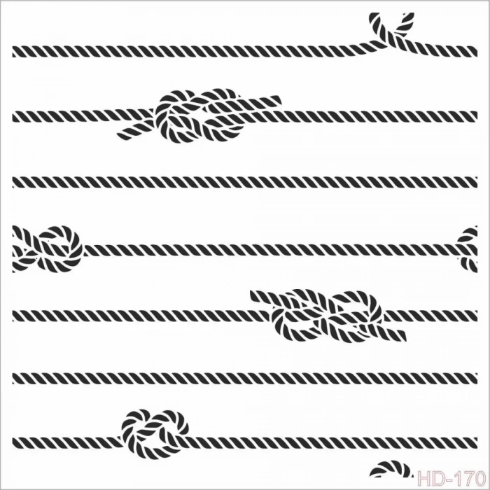 HOME DECOR STENCIL HD-170 45X45