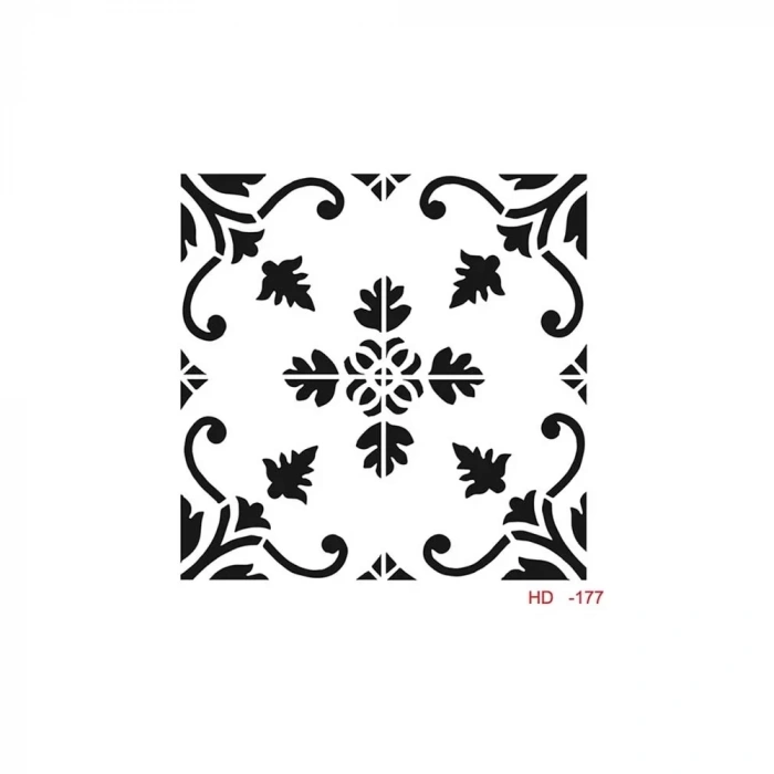 HOME DECOR STENCIL HD-177 45X45