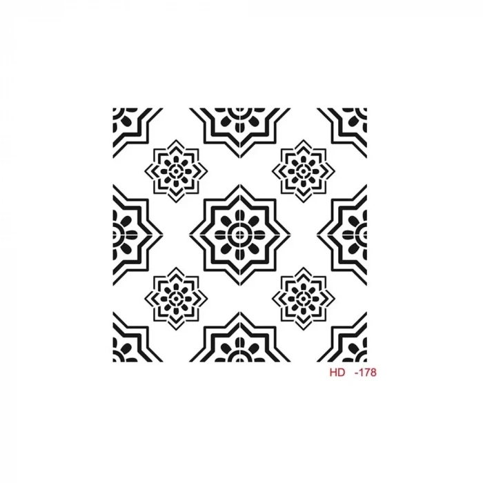 HOME DECOR STENCIL HD-178 45X45