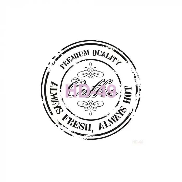 HOME DECOR STENCIL HD-49 45X45