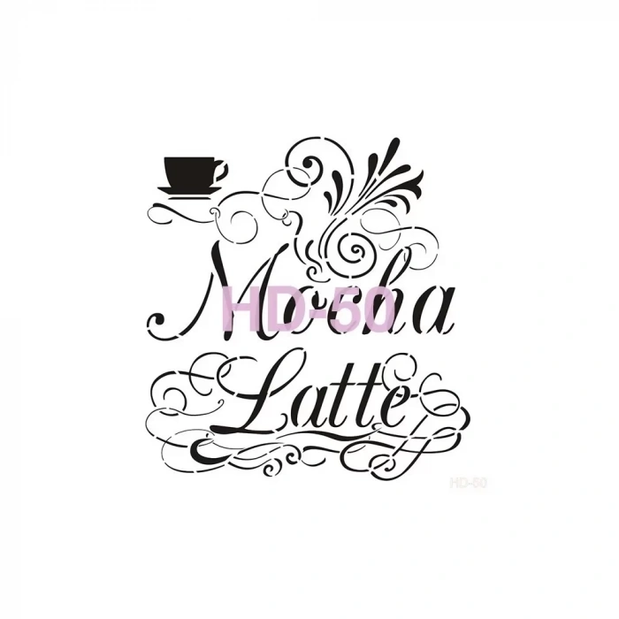 HOME DECOR STENCIL HD-50 45X45