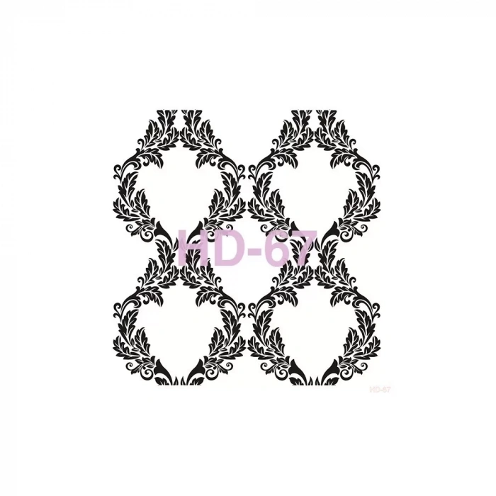 HOME DECOR STENCIL HD-67 45X45
