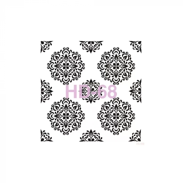 HOME DECOR STENCIL HD-68 45X45