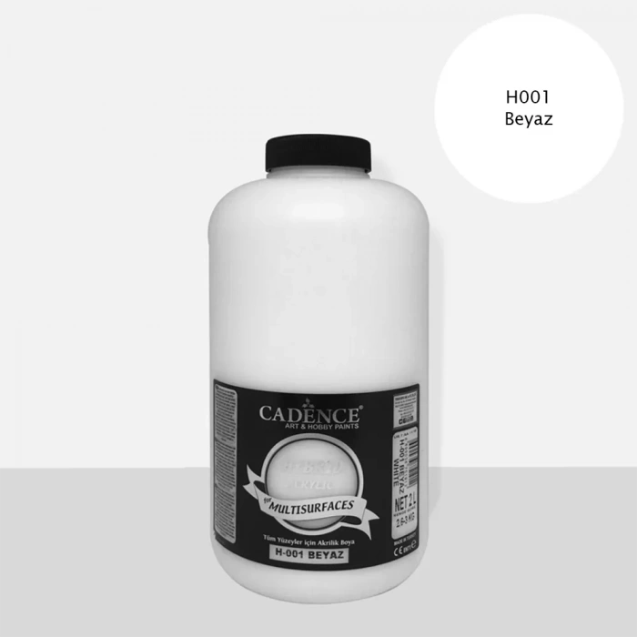 HYBRID AKR. MULTISURFACES H-001 BEYAZ 2000ML