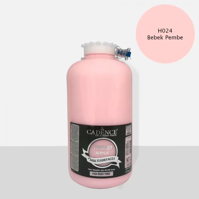 HYBRID AKR. MULTISURFACES H-024 BEBEK PEMBE 2000ML