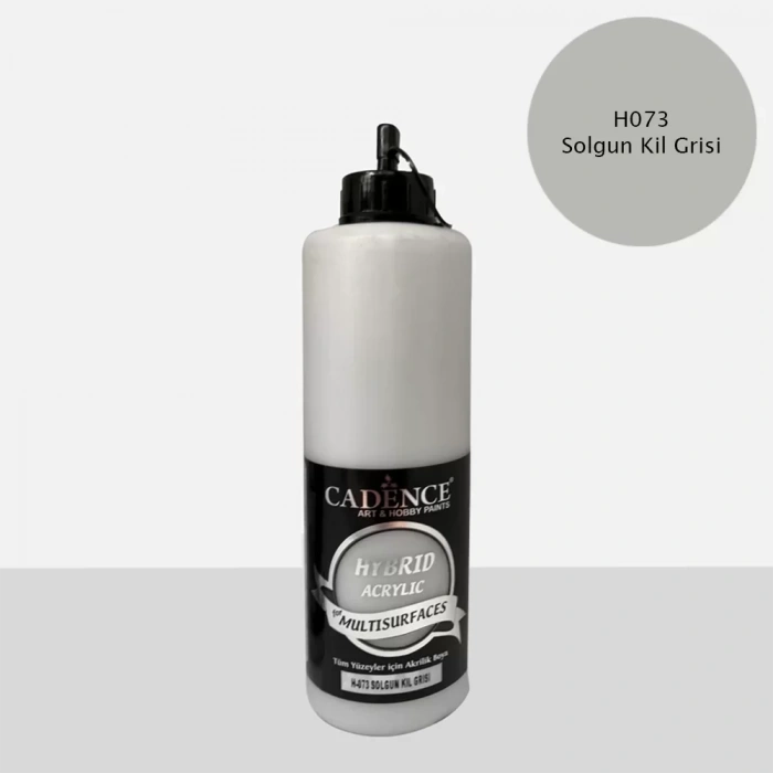 HYBRID AKR. MULTISURFACES H-073 SOLGUN KİL GRİSİ 500ML