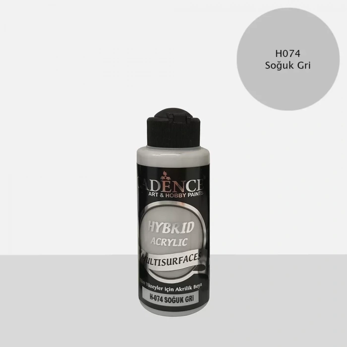 HYBRID AKR. MULTISURFACES H-074 SOĞUK GRİ 120ML