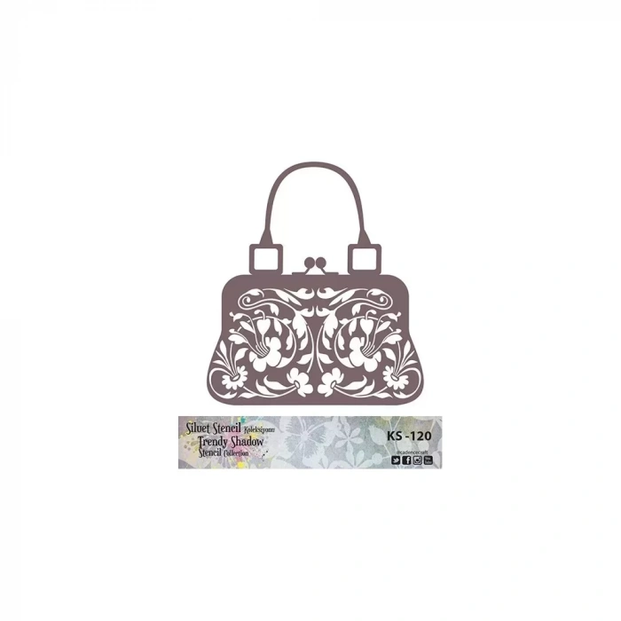 KS SERİSİ SİLUET STENCIL ( KENARSIZ ) KS120 25X25