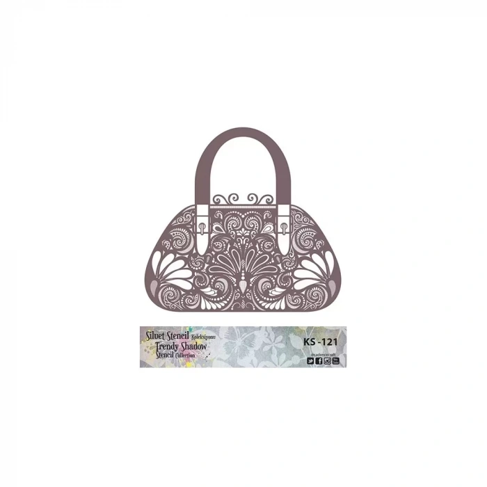 KS SERİSİ SİLUET STENCIL ( KENARSIZ ) KS121 25X25